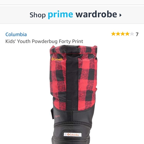 Columbia Kids Snow Boots NEW W/ TAGS IN BOX - Picture 3 of 7